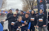 Notre équipe à la course aux 1000 pieds